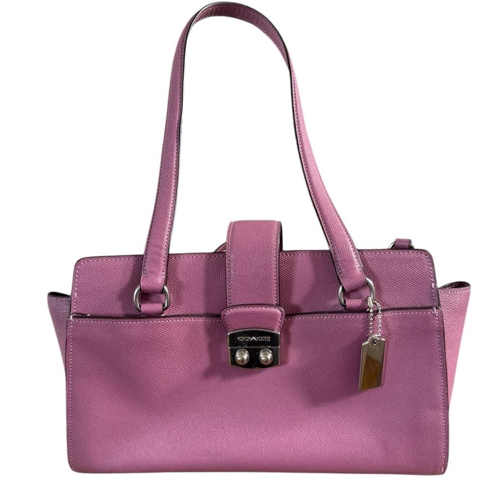 COACH AVARY CARRYALL F37832 SILVER/PRIMROSE